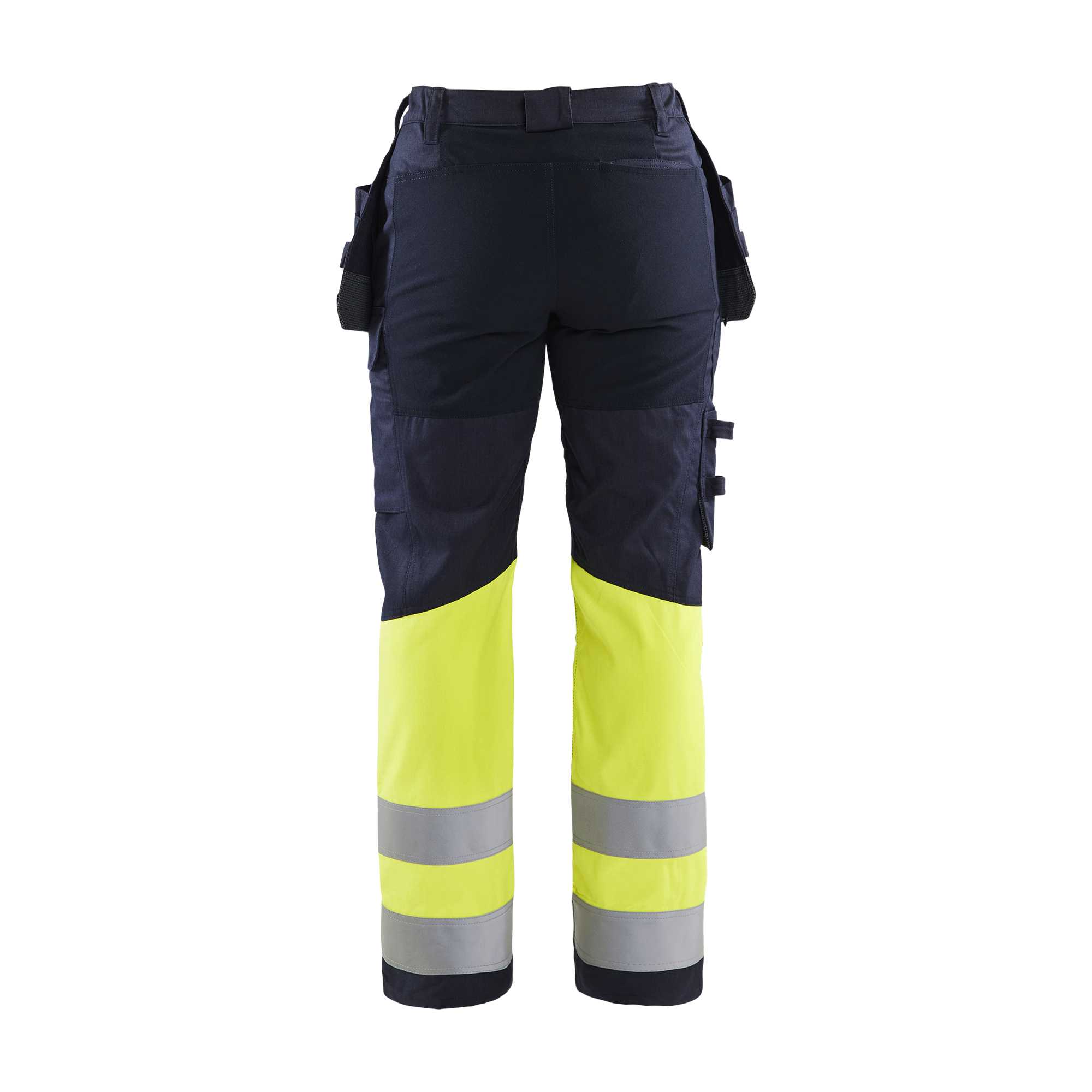 BLAKLADER 71851512 | Women's Multinorm inherent trousers with Stretch Hi Vis Reflective Work Trousers Women - Ripstop Fabric