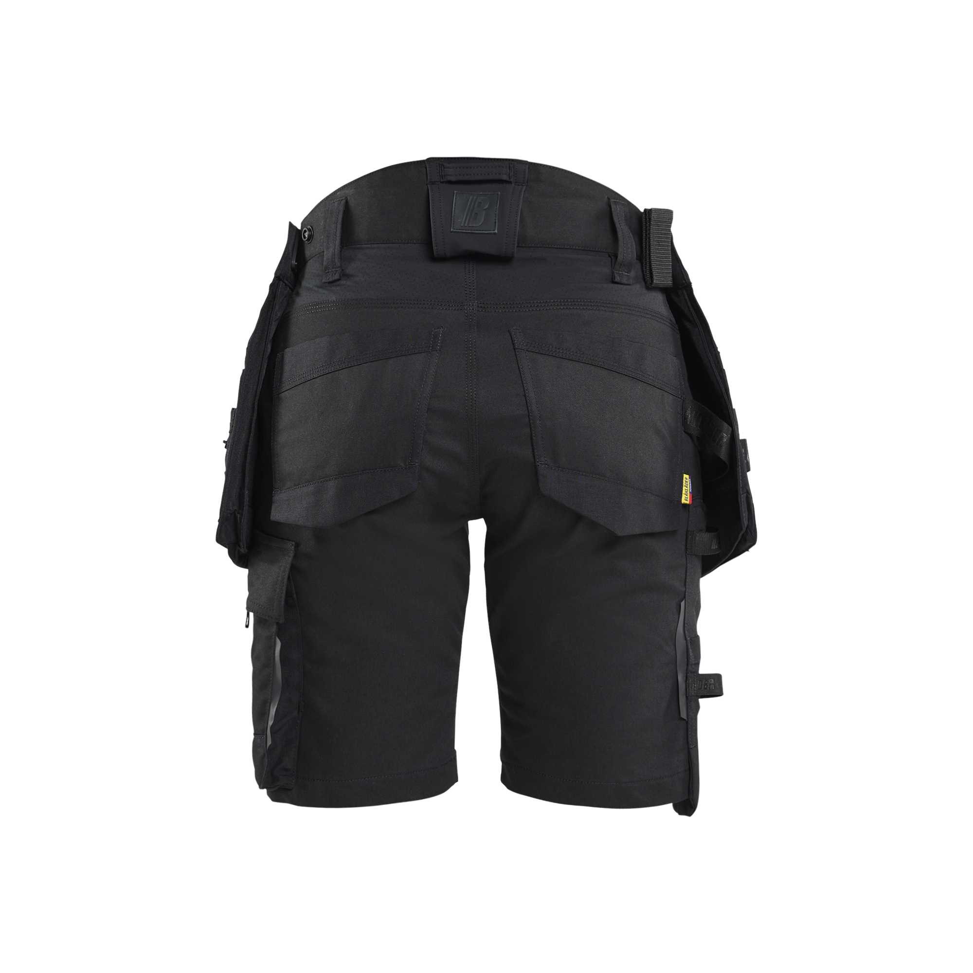 BLAKLADER 71751149 STRIKER Women's Craftsman Shorts with Stretch Work Shorts Women - Cordura Denim