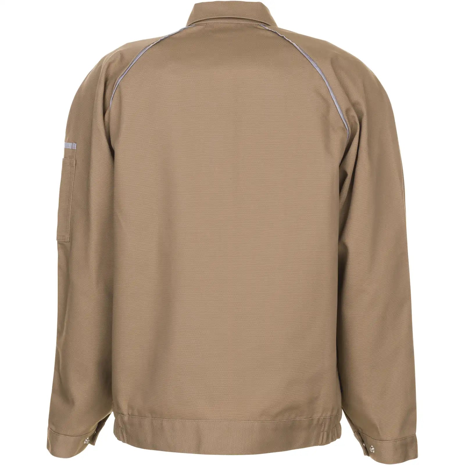 Planam Canvas 320 Bundjacke khaki/schwarz 102 khaki/schwarz - Produktbild ohne Model