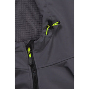 Planam rECOline Softshelljacke schiefer/schwarz XS schiefer/schwarz - Extra Detailbild