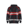 BLAKLADER 35521158 Hi Vis Hoodie Hi Vis Reflective Hoodie Work Sweatshirt MEN - 100% Cotton