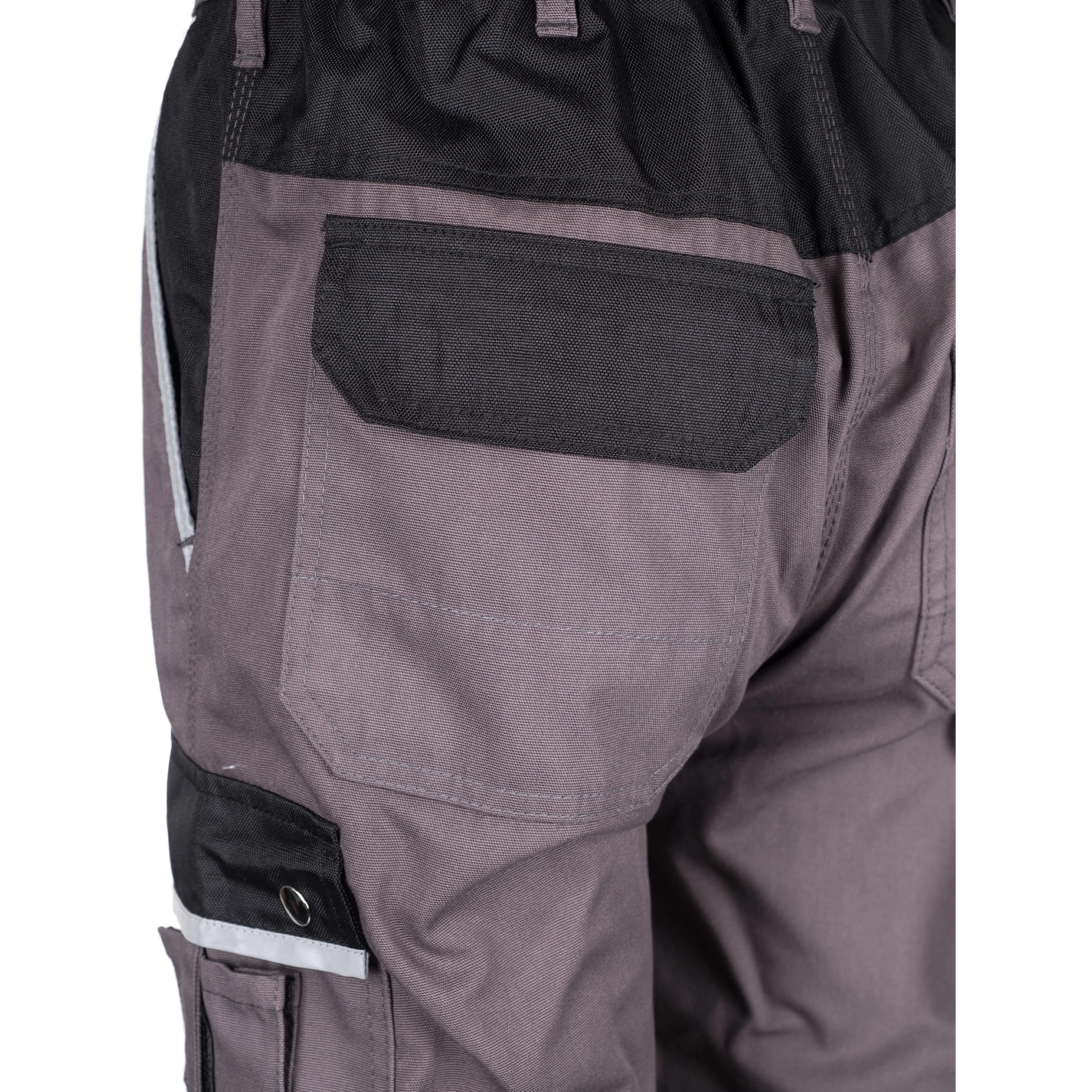 TMG Style Work trousers grey - Bundhose-Style-grey-detail-2