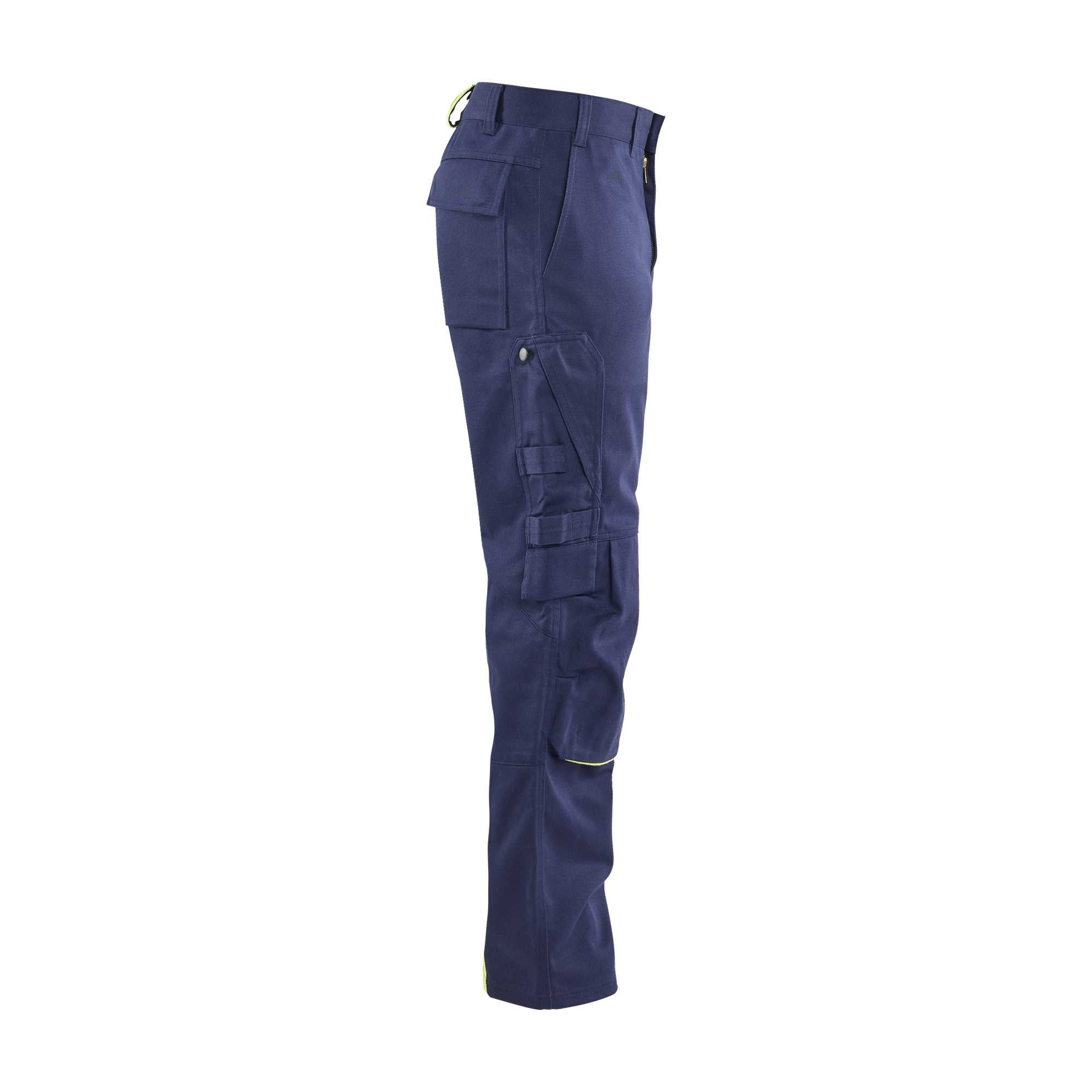BLAKLADER 17011501 | Welding Trousers Hi Vis Reflective Work Trousers Men - antistatic