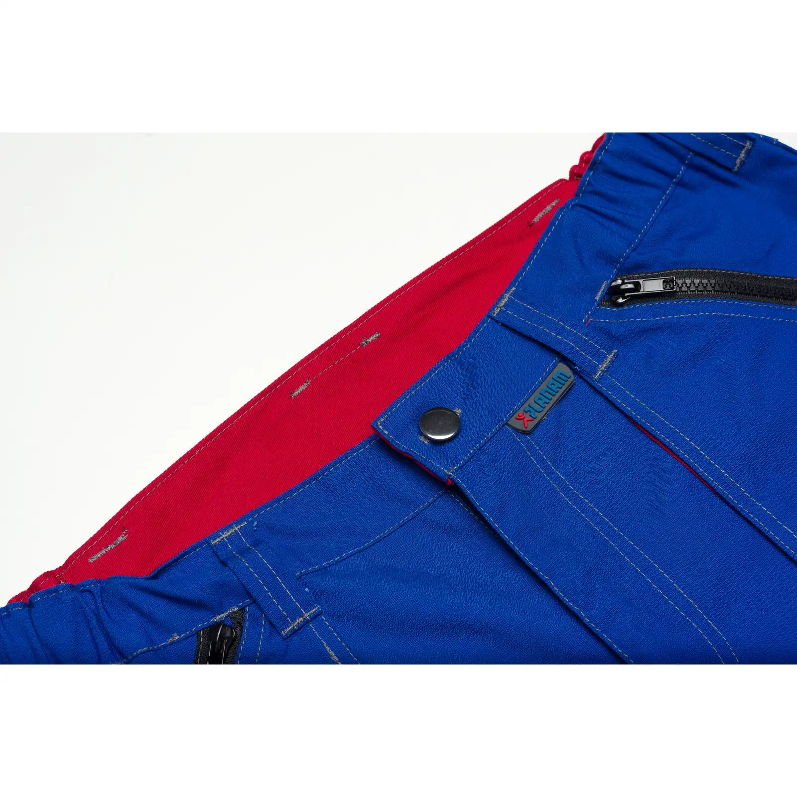 Planam Basalt Bundhose anthrazit/rot 102 anthrazit/rot - Extra Detailbild