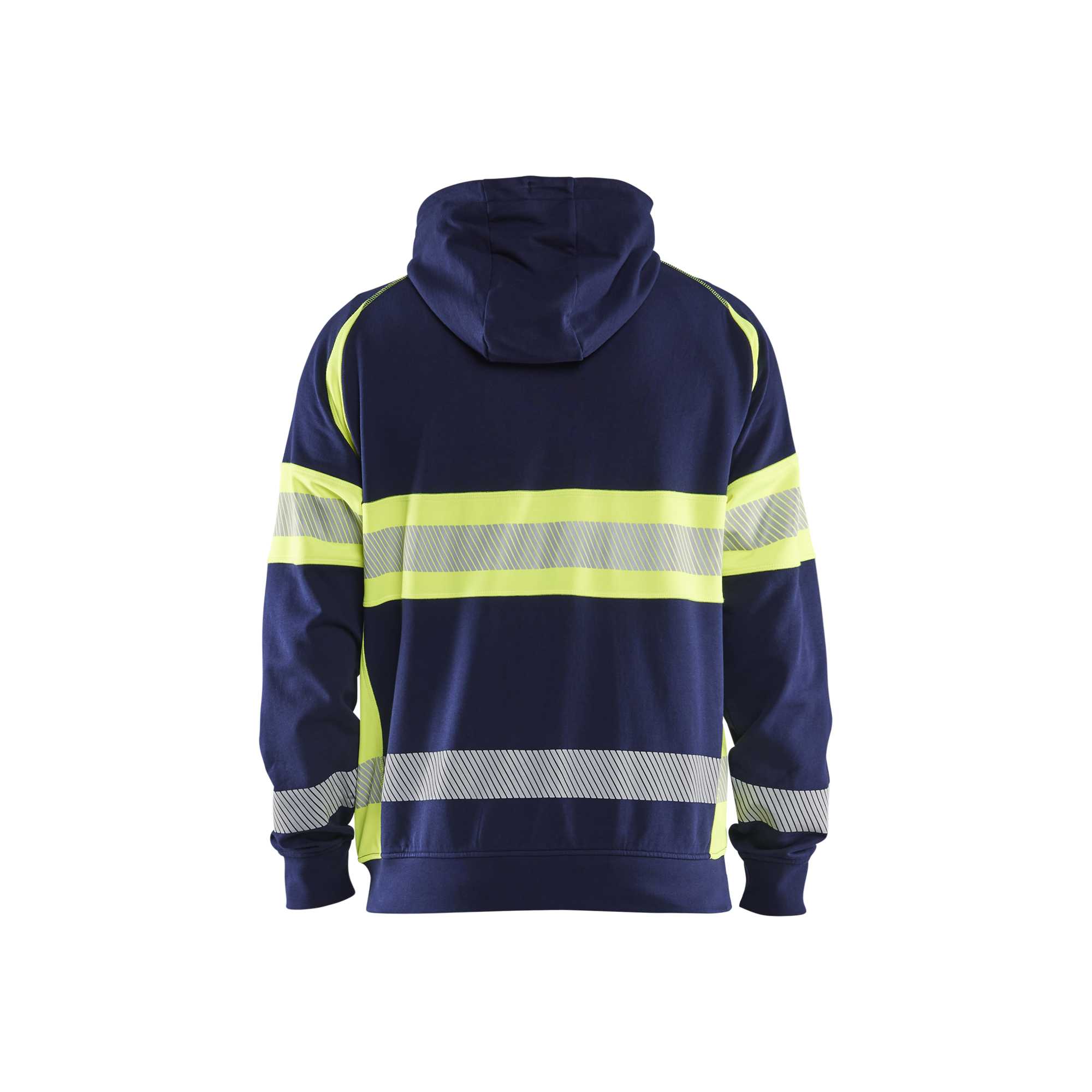 BLAKLADER 35521158 Hi Vis Hoodie Hi Vis Reflective Hoodie Work Sweatshirt MEN - 100% Cotton