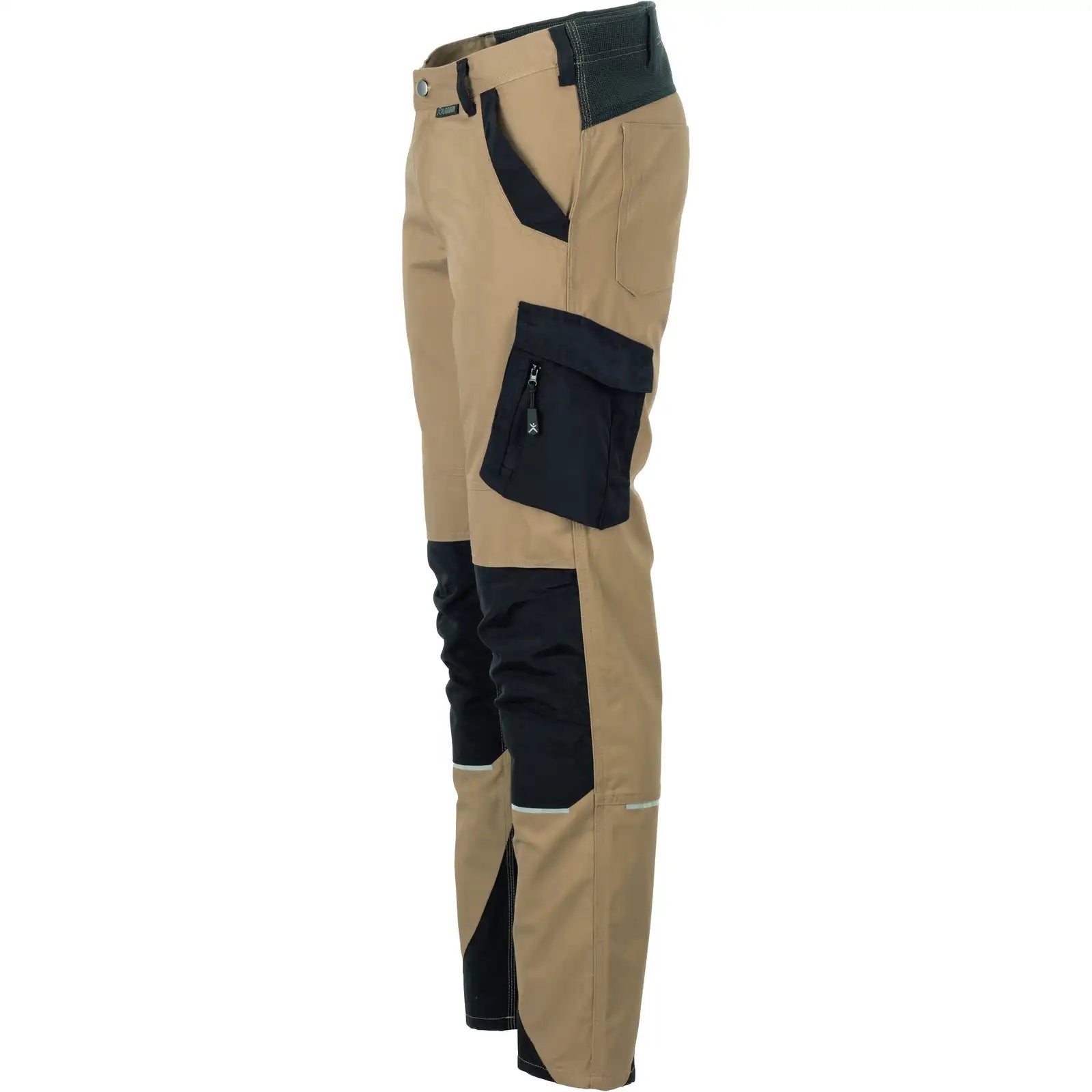 Planam Norit Herren Bundhose sand/schwarz 102 sand/schwarz - Produktbild ohne Model