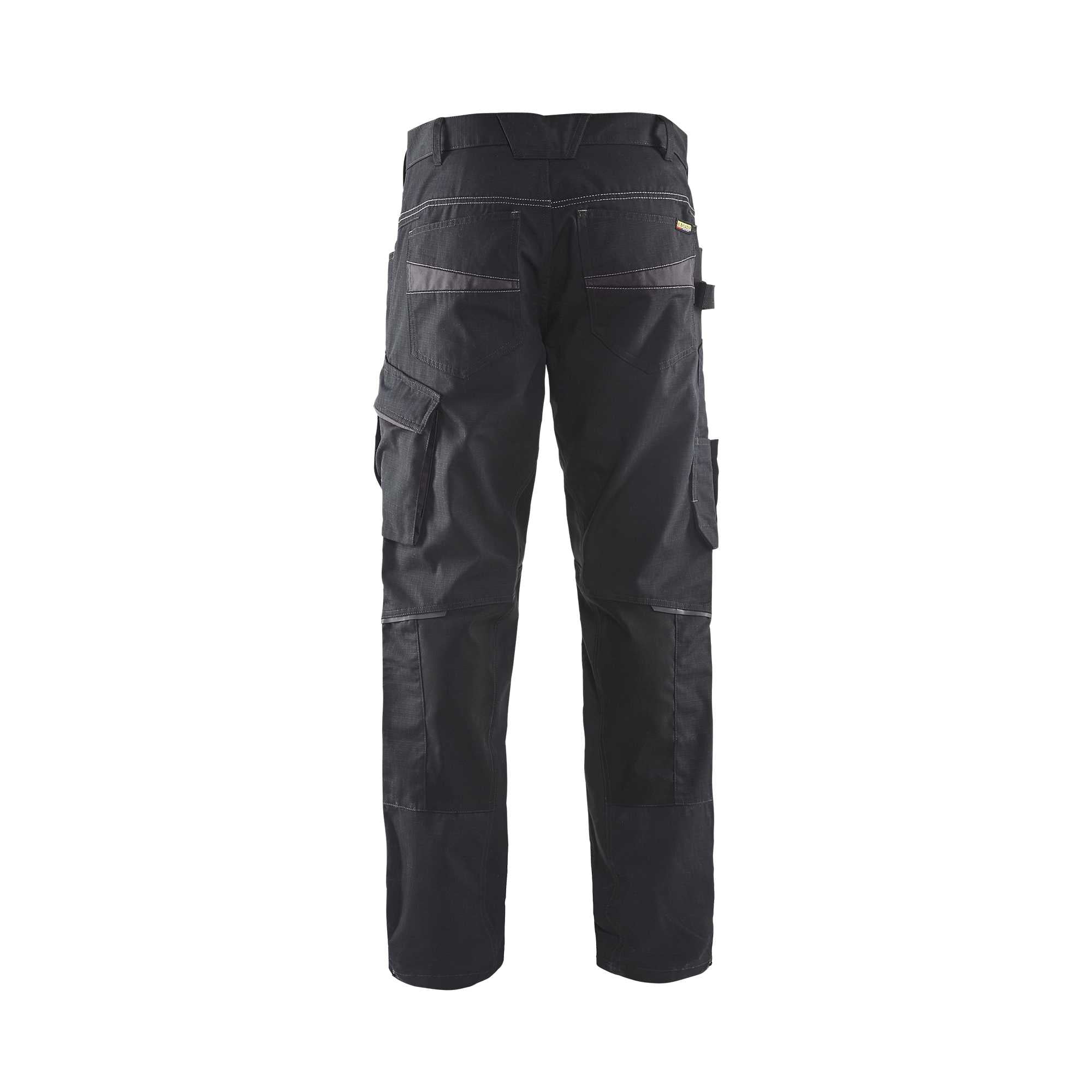 BLAKLADER 14951330 | Service Trousers with Stretch Work Trousers Men - Ripstop Fabric