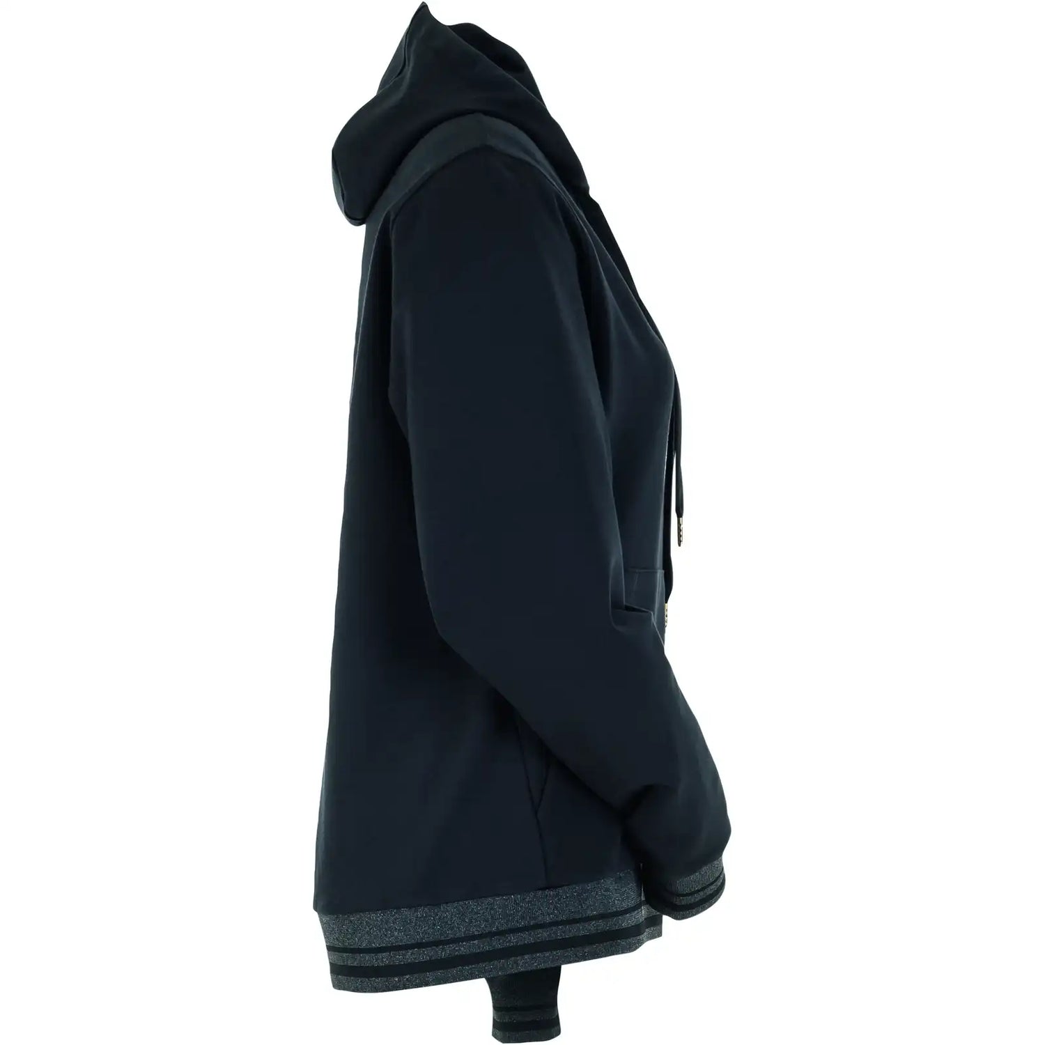 Planam Outdoor Choice Damen Hoodie schwarz XS schwarz - Produktbild ohne Model
