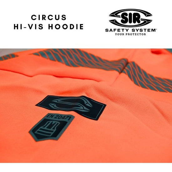 CIRCUS SWEATSHIRT - Class 3 - Hi-Vis - Reflective Bands - Image 8