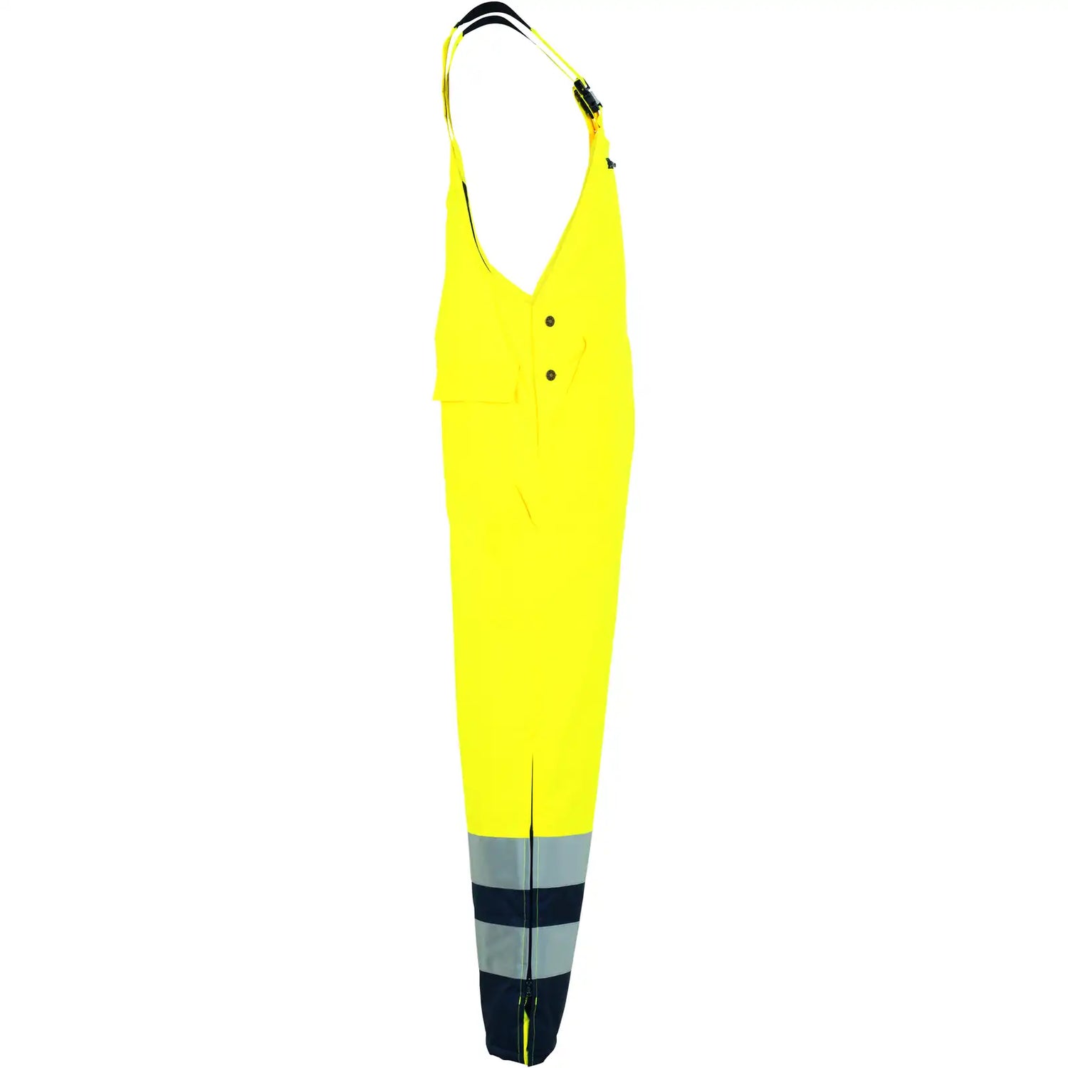 Planam Warnschutz Winterlatzhose gelb/marine S gelb/marine - Produktbild ohne Model