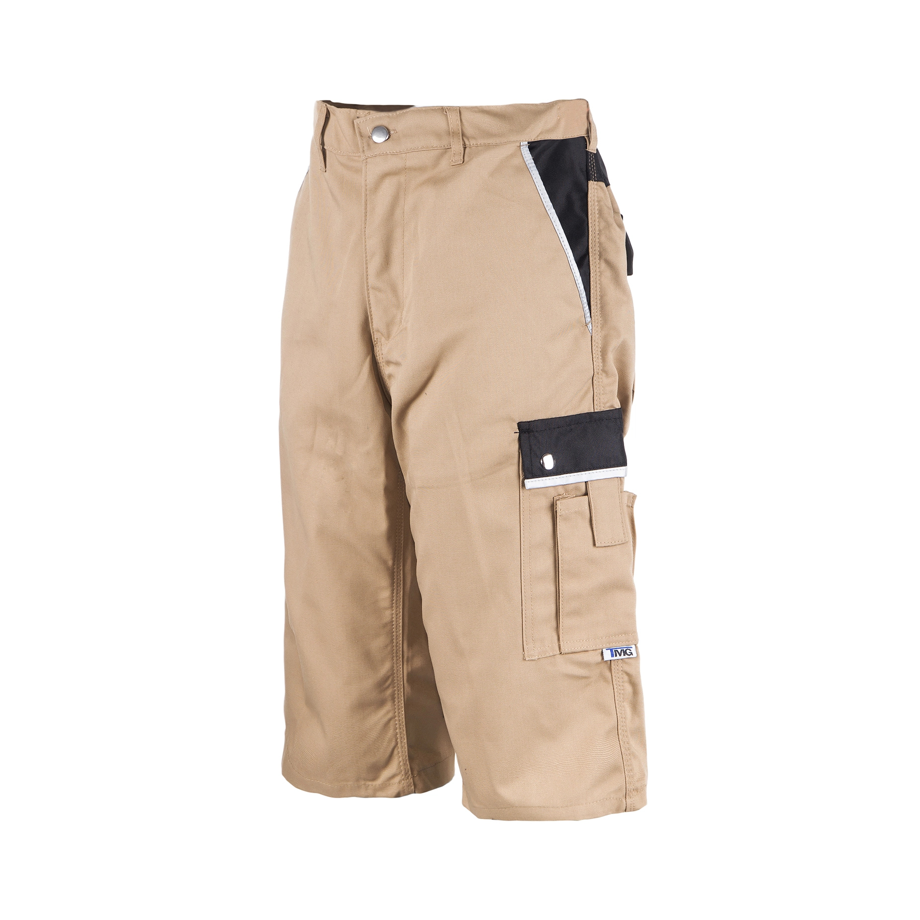 TMG Style Work shorts khaki - Shorts-khaki-side