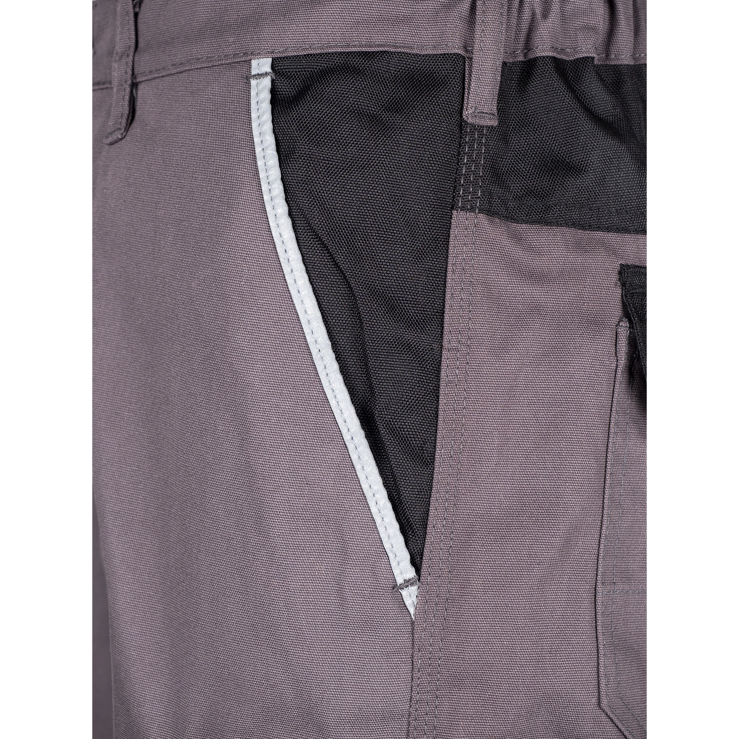 TMG Style Work trousers grey - Bundhose-Style-grey-detail-3