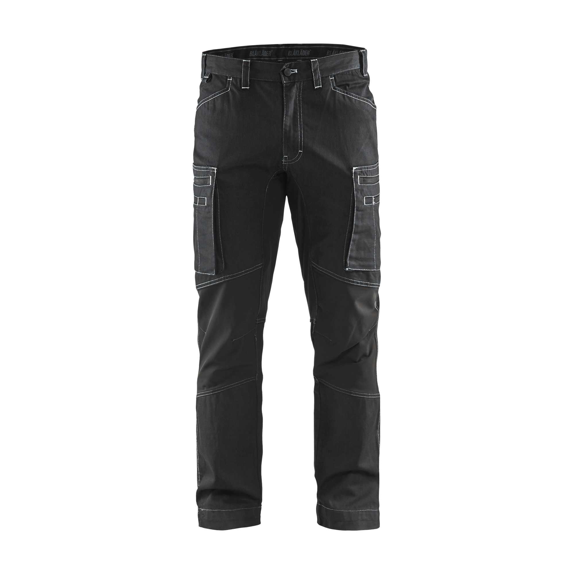 BLAKLADER 14591142 | Servicehose mit Stretch Arbeitshose Herren - Cordura Denim