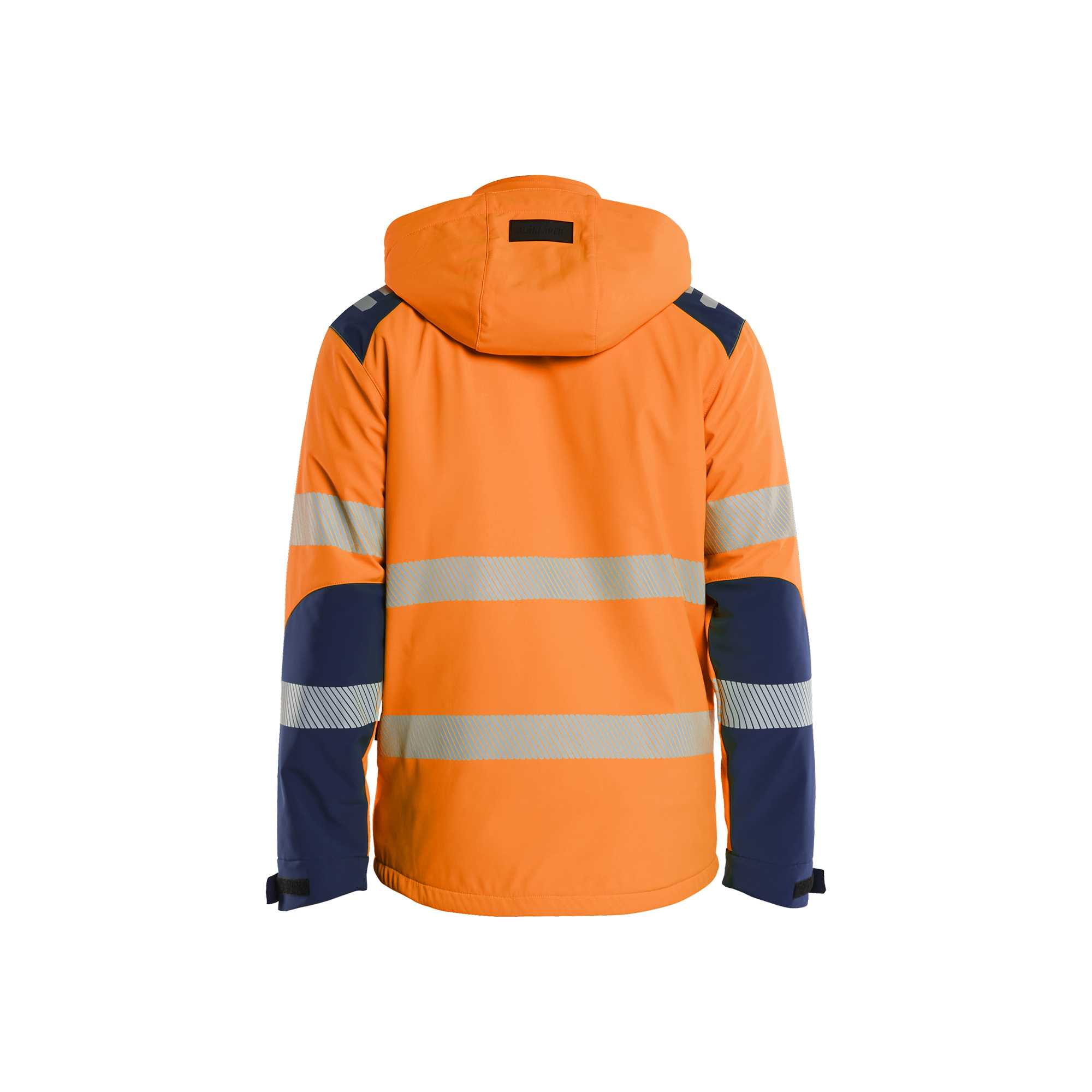BLAKLADER 44002513 Hi vis Lightweight lined Winter Softshell Jacket Work Jacket MEN - Waterproof
