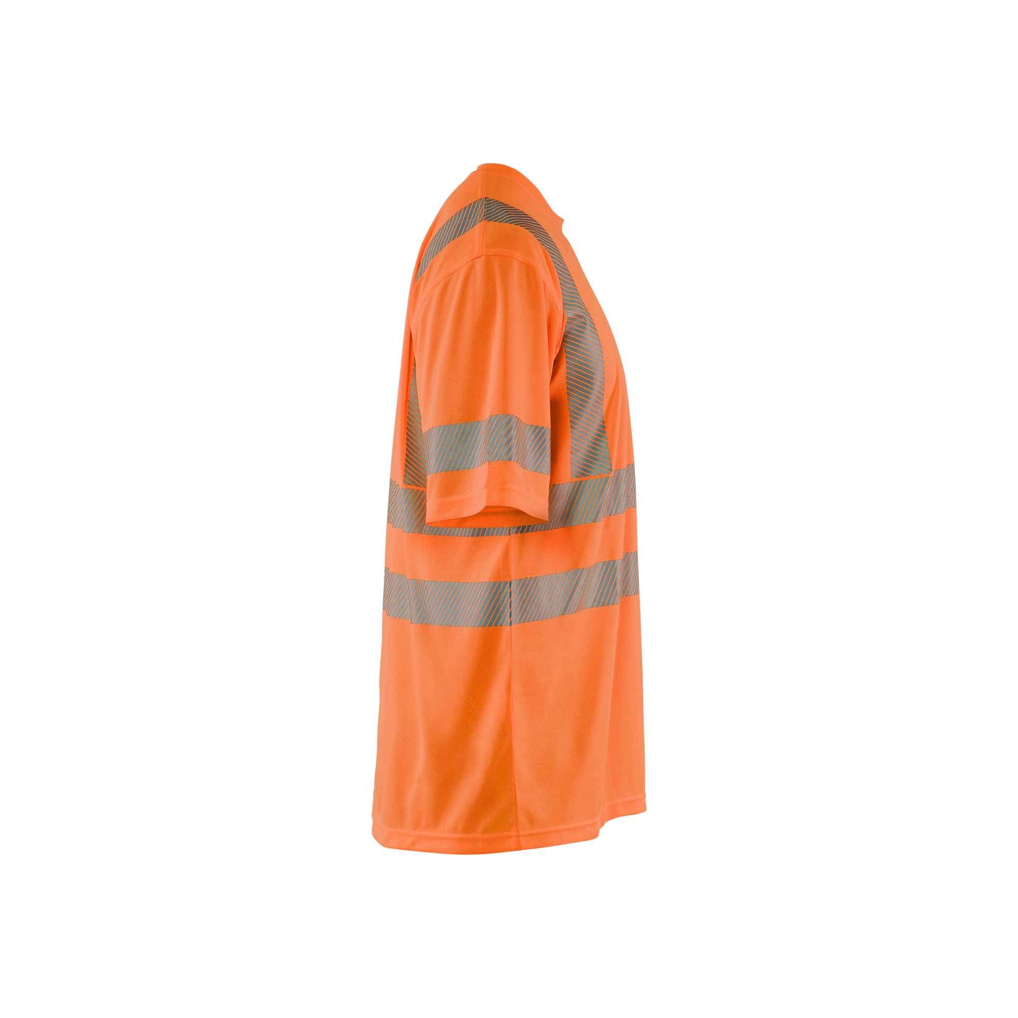 BLAKLADER 34201013 HI VIS UV PROTECTED T SHIRT Hi Vis Reflective Short Sleeve Work T-Shirt MEN - 100% Polyester