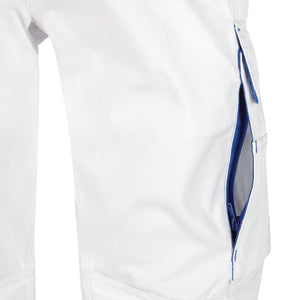 TMG Finesse Work trousers white - Hose Wei-03
