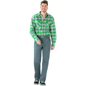 Planam BW 290 Bundhose grau 102 grau - Produktbild mit Model