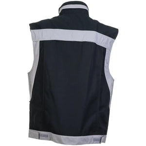 Planam Plaline Weste schwarz/zink XS schwarz/zink - Produktbild ohne Model
