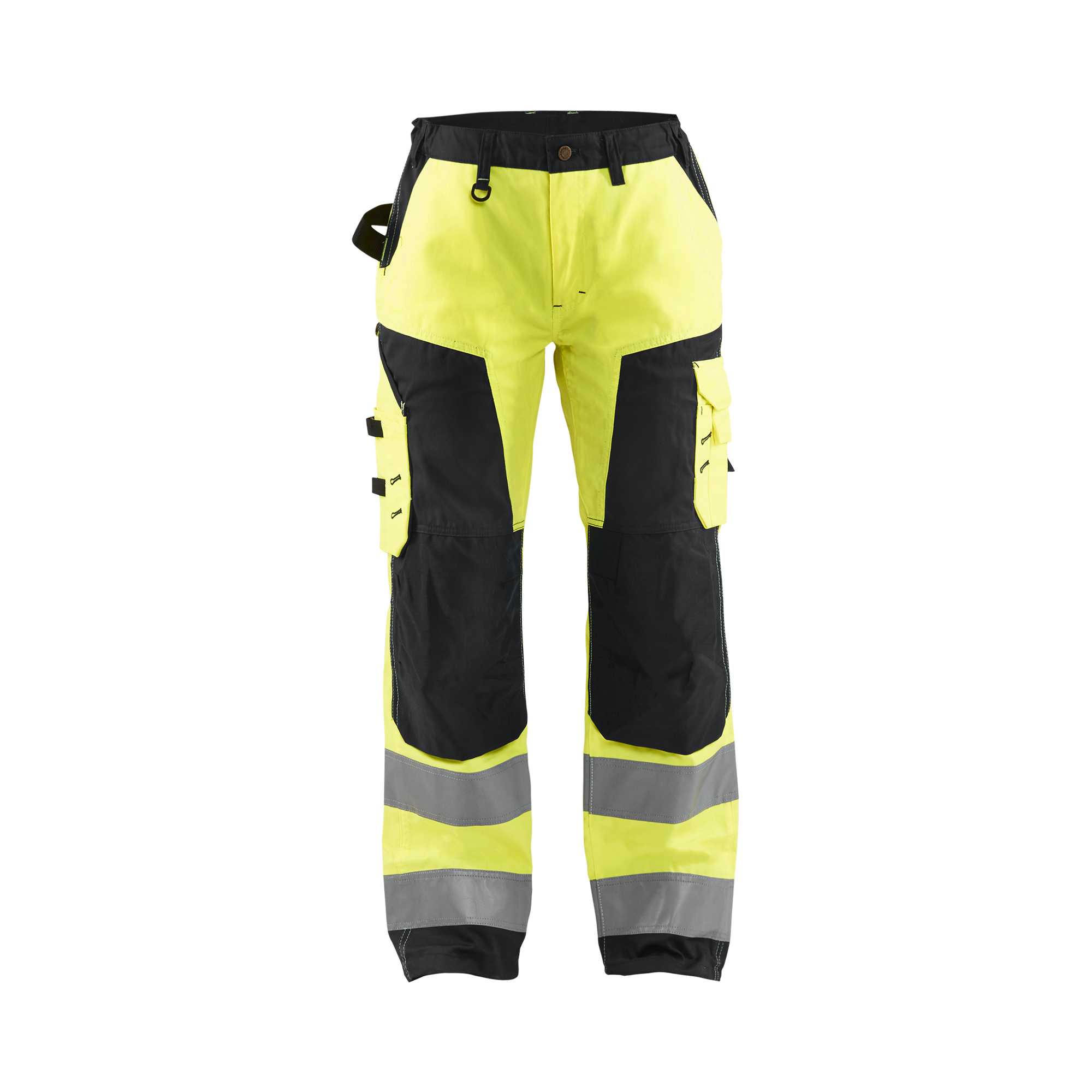 BLAKLADER 71551811 | Women's Hi Vis Trousers Hi Vis Reflective Work Trousers Women - twill fabric