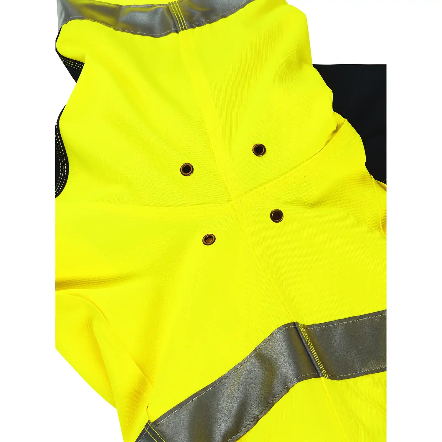 Planam Warnschutz Bundjacke orange/grün 102 orange/grün - Extra Detailbild