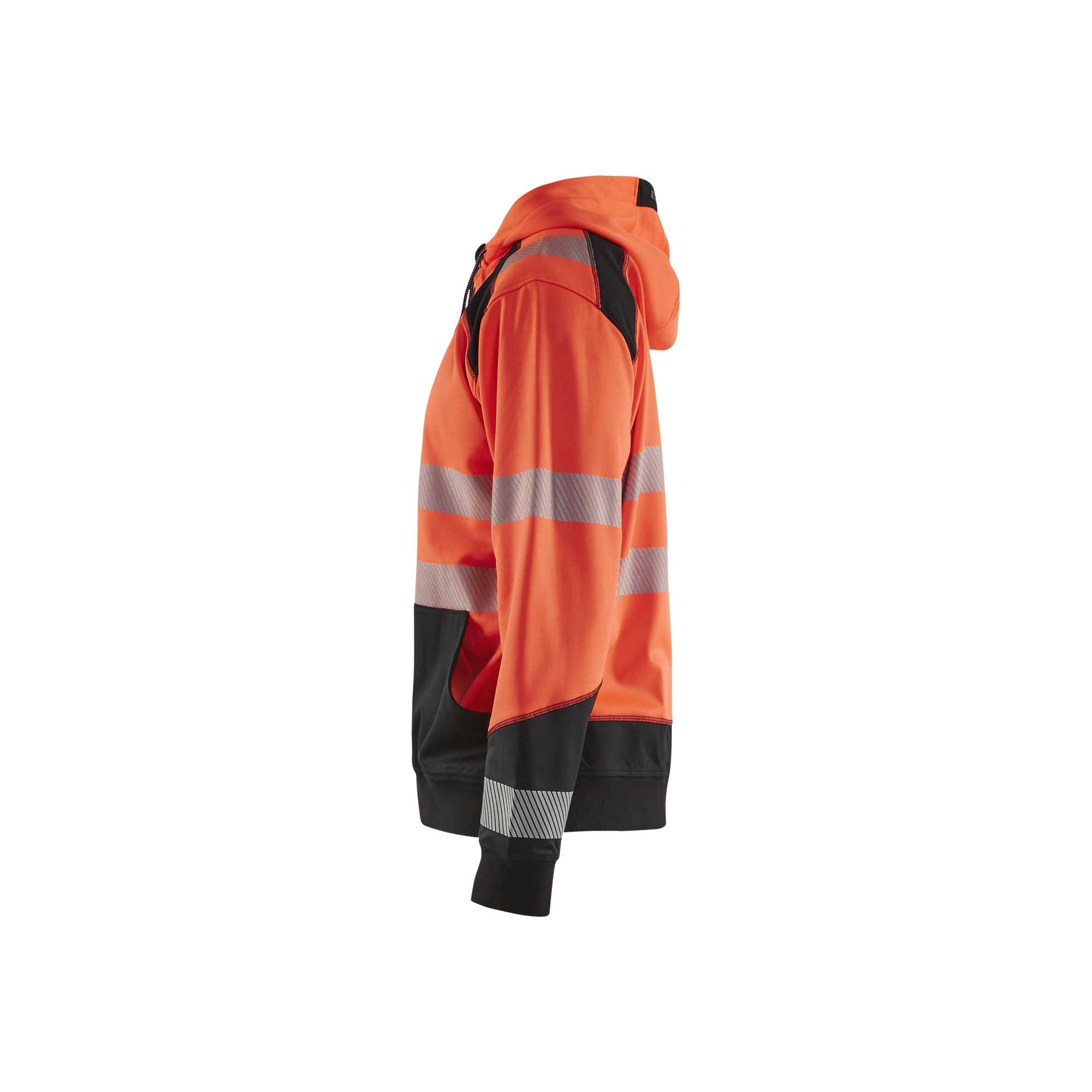 BLAKLADER 35462528 Hi Vis Hoodie Hi Vis Reflective Hoodie Work Sweatshirt MEN - Breathable