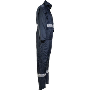 Planam Kühl-/Gefrierhaus Gefrierhaus Overall marine, Innenfutter kornblumenblau S marine, Innenfutter kornblumenblau - Produktbild ohne Model