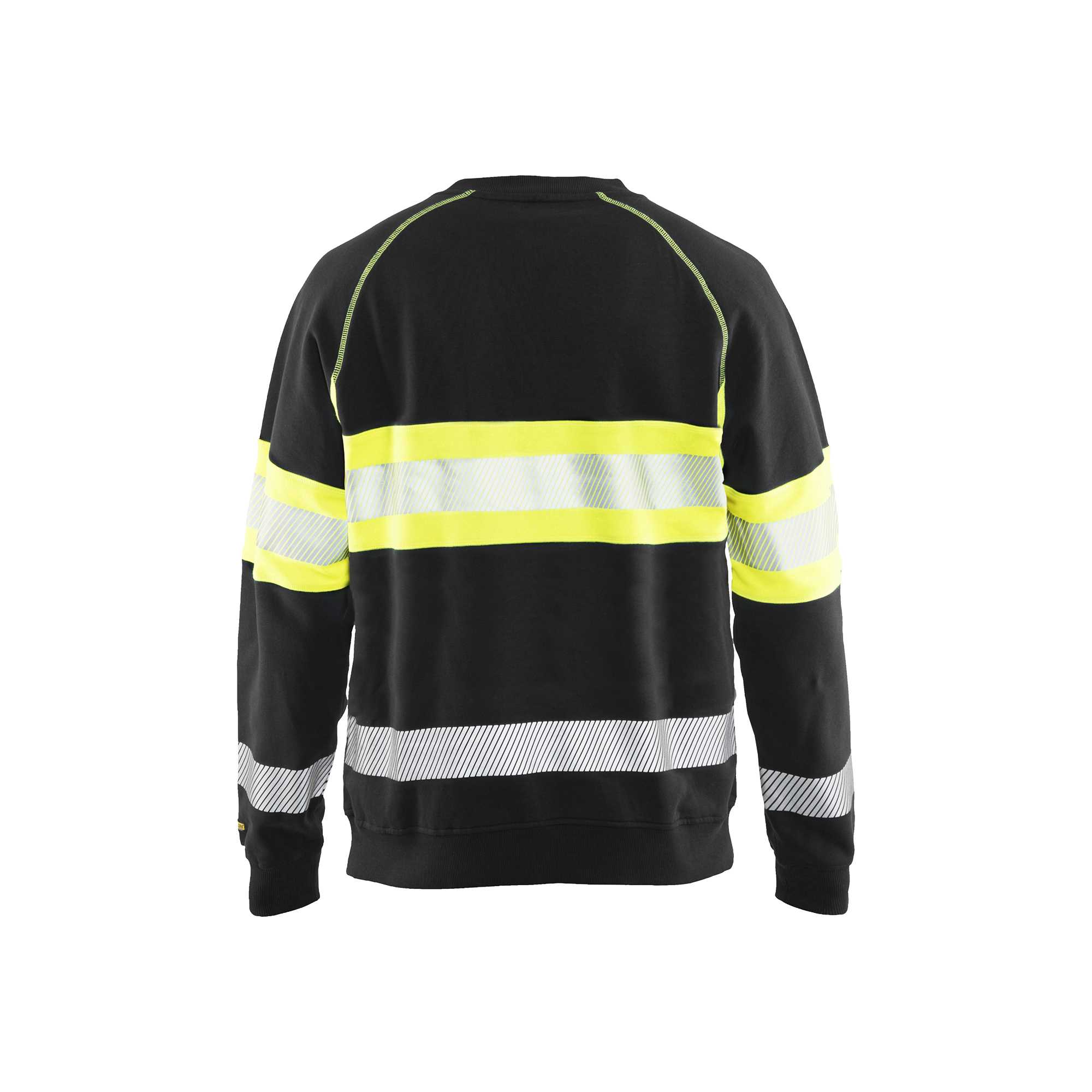 BLAKLADER 33591158 Hi Vis Sweater Hi Vis Reflective Work Sweatshirt MEN - 100% Cotton