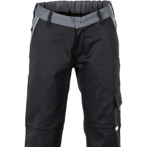 Planam Highline Damen Bundhose schiefer/schwarz/rot 34 schiefer/schwarz/rot - Extra Detailbild
