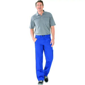 Planam BW 290 Cargo-Bundhose kornblumenblau 102 kornblumenblau - Produktbild mit Model