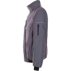 Planam Canvas 320 Winterblouson grau/schwarz S grau/schwarz - Produktbild ohne Model