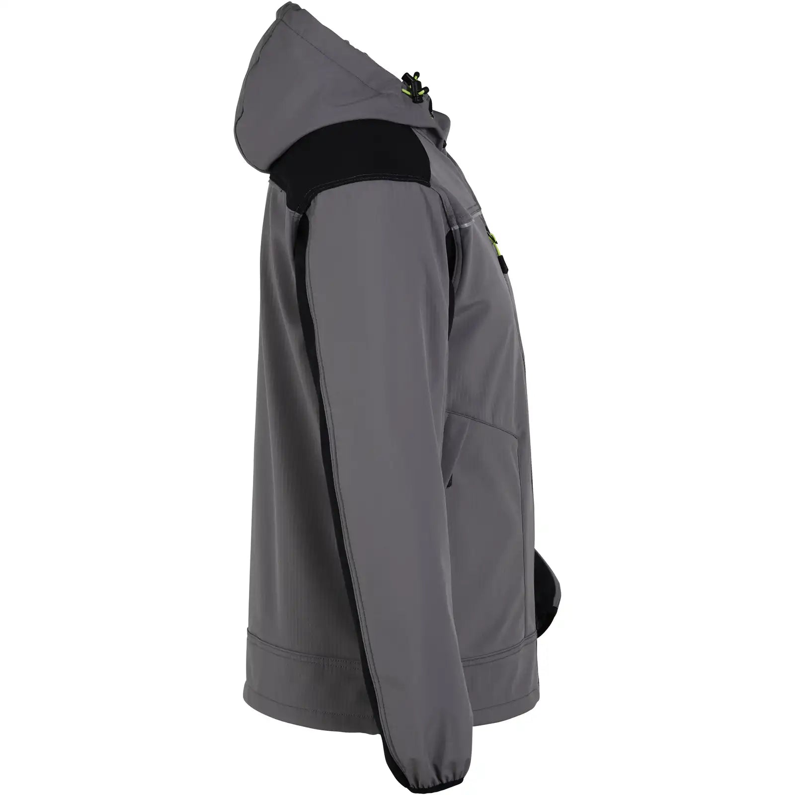 Planam rECOline Softshelljacke zink/schwarz     XS zink/schwarz - Produktbild ohne Model