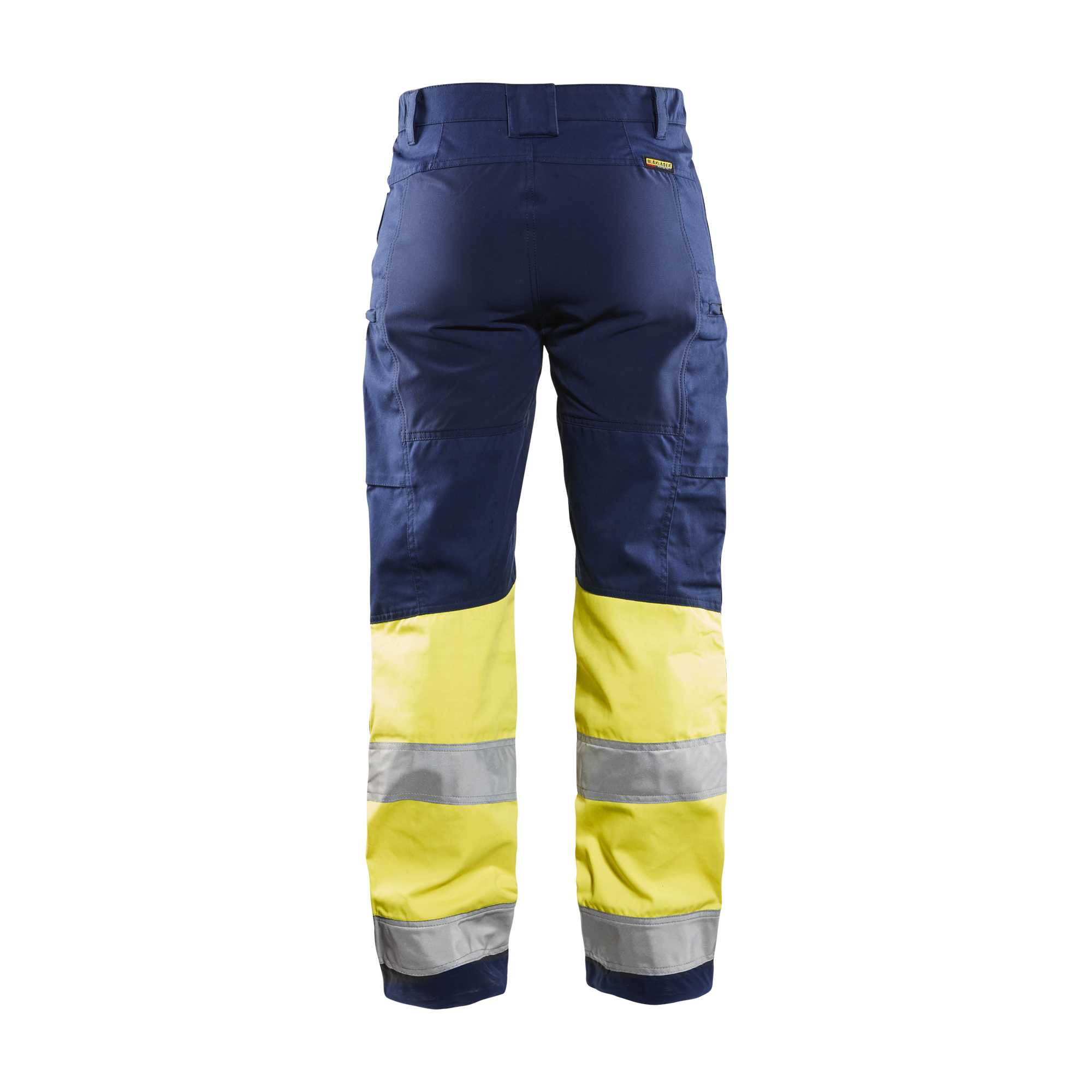 BLAKLADER 71611811 | Women's Hi Vis trousers with stretch Hi Vis Reflective Work Trousers Women - Class 1 Certified