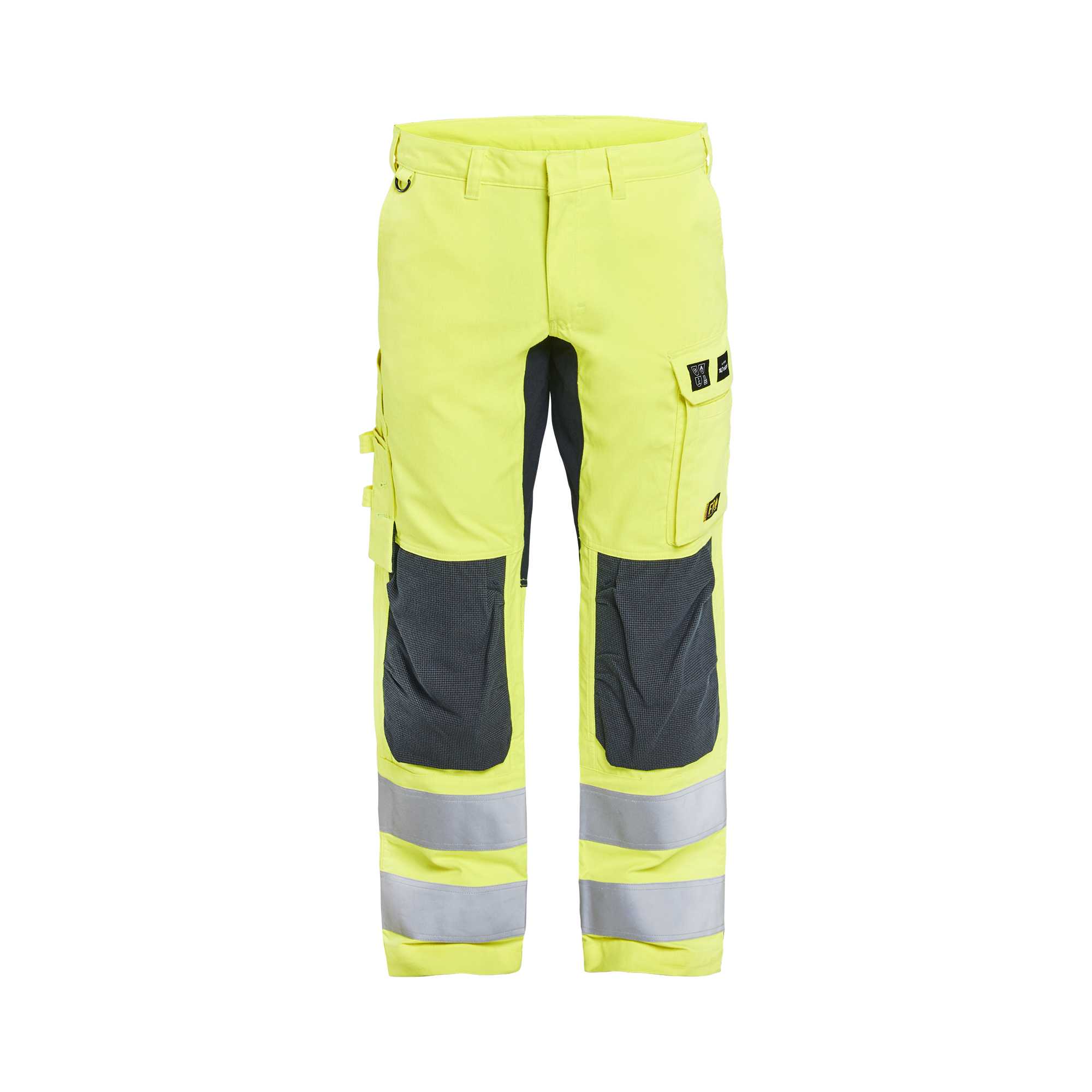 BLAKLADER 17881512 Multinorm Inherent Hose mit Stretch Warnschutz Reflektierende Arbeitshose Herren – Ripstop-Gewebe
