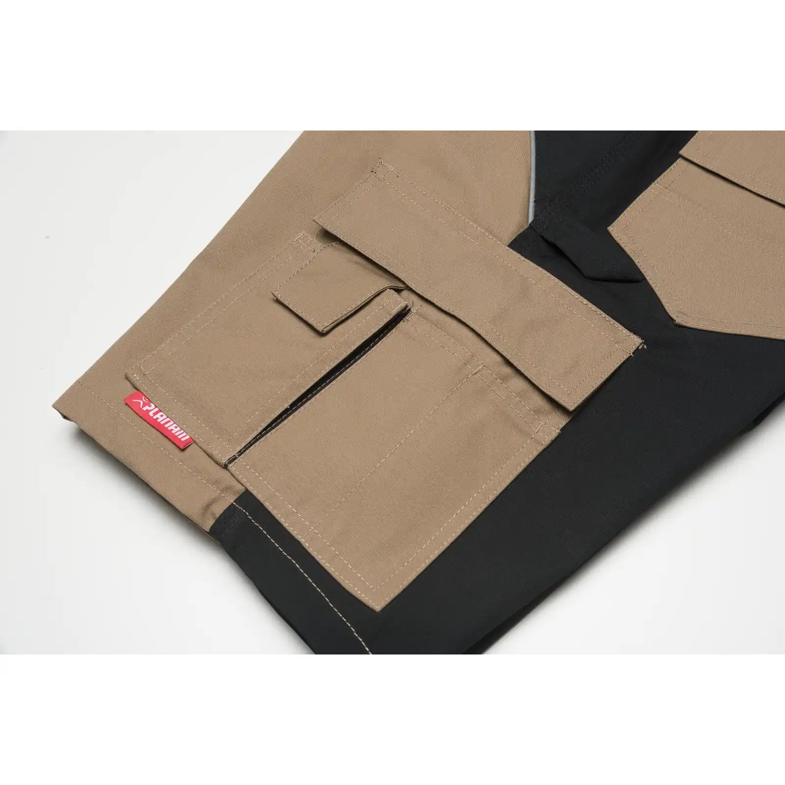 Planam Plaline Shorts grün/schwarz XS grün/schwarz - Extra Detailbild