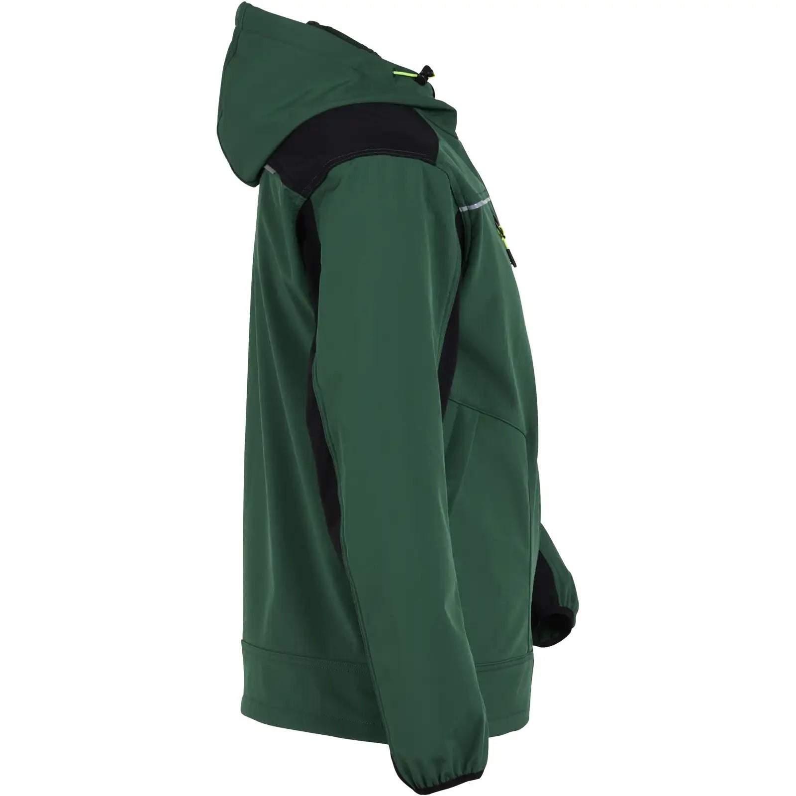 Planam rECOline Softshelljacke grün/schwarz     XS grün/schwarz - Produktbild ohne Model