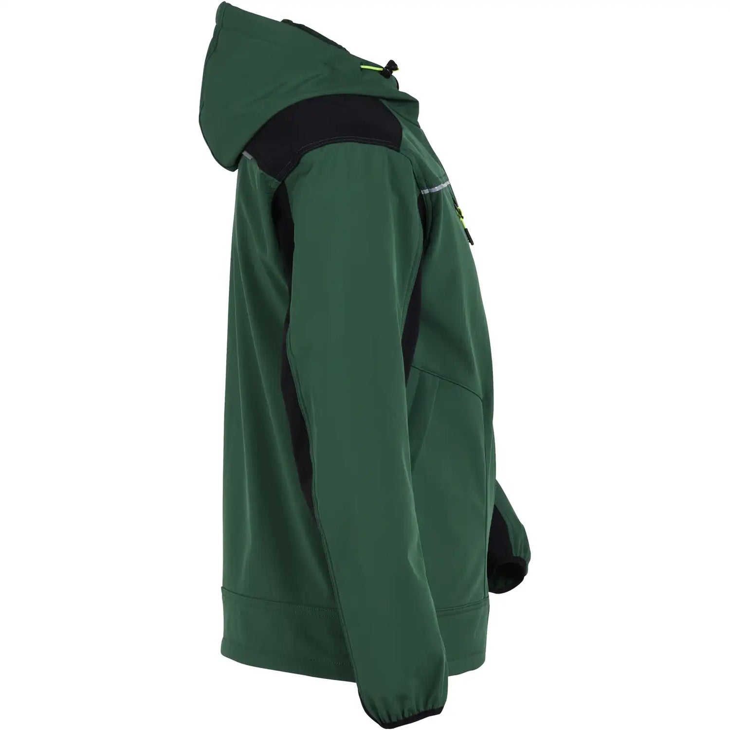 Planam rECOline Softshelljacke grün/schwarz     XS grün/schwarz - Produktbild ohne Model