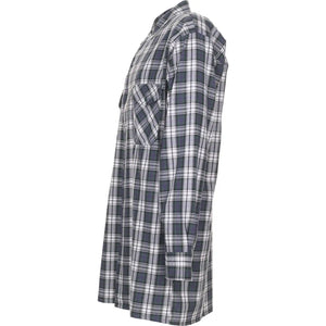 Planam Hemden Flanell-Hemd 2001 grün kariert 37/38 grün kariert - Produktbild ohne Model