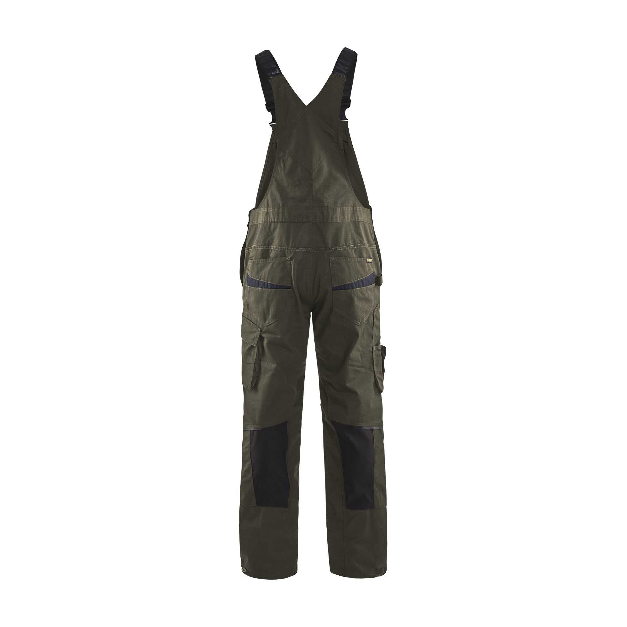BLAKLADER 26951330 Bib overall with stretch Work Bib Trousers Men - ripstop fabric