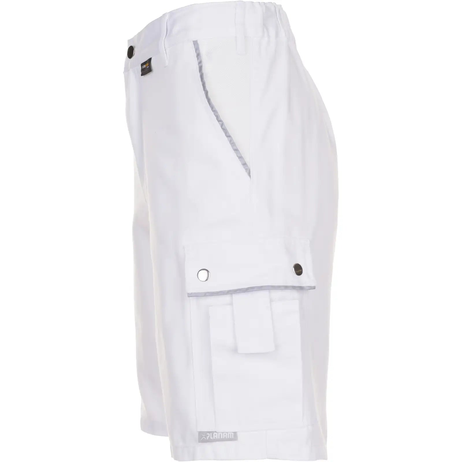 Planam Canvas 320 Shorts reinweiß/reinweiß S reinweiß/reinweiß - Produktbild ohne Model