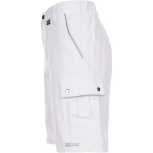 Planam Canvas 320 Shorts reinweiß/reinweiß S reinweiß/reinweiß - Produktbild ohne Model