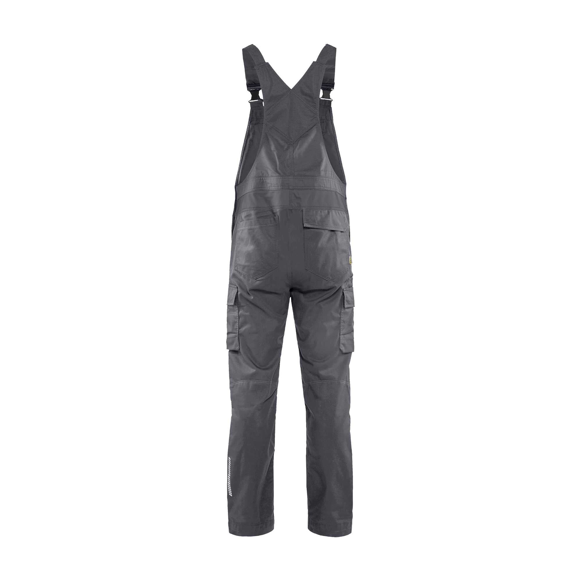 BLAKLADER 26661344 INDUSTRY BIB OVERALLS STRETCH Work Bib Trousers Men - cotton stretch fabric