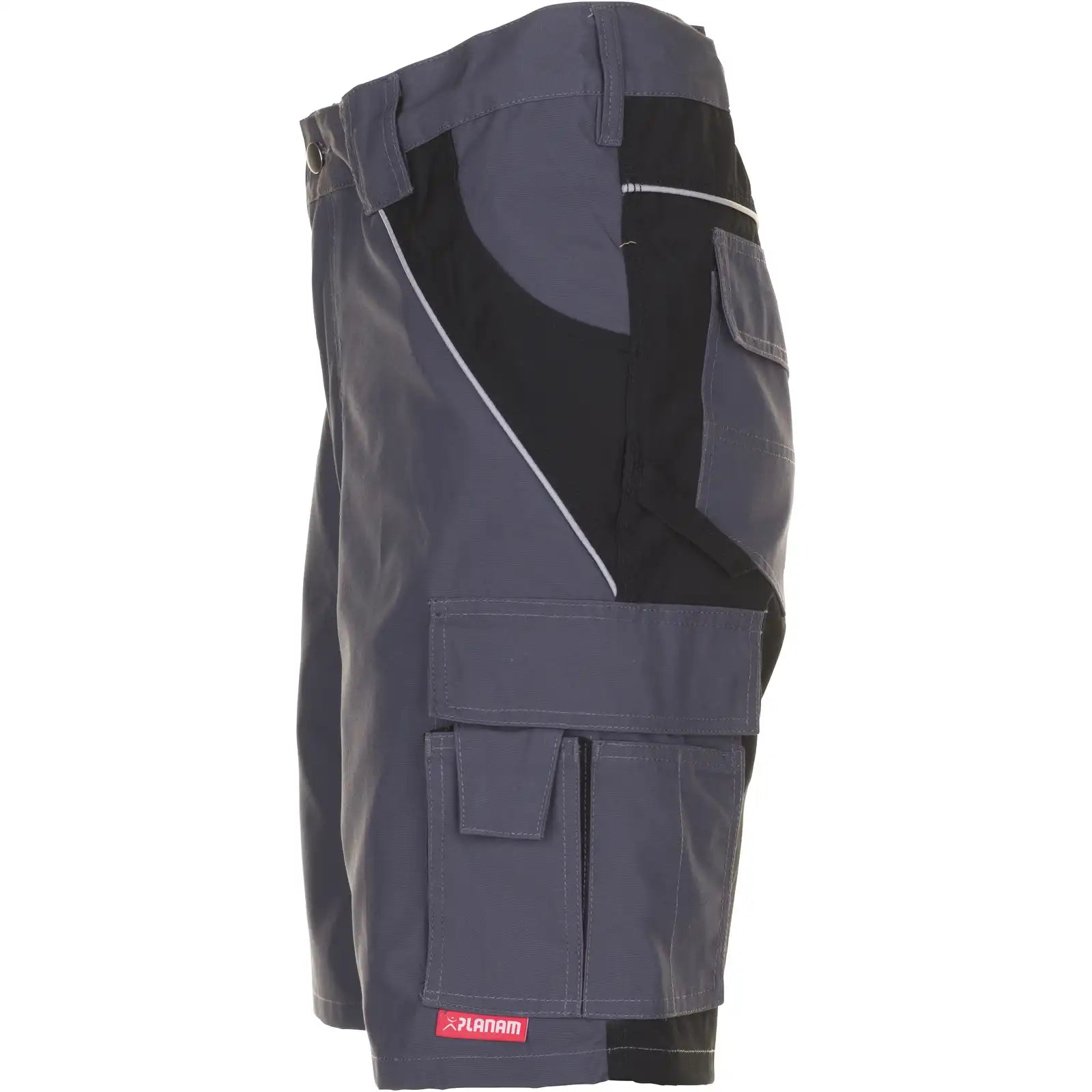 Planam Plaline Shorts schiefer/schwarz XS schiefer/schwarz - Produktbild ohne Model