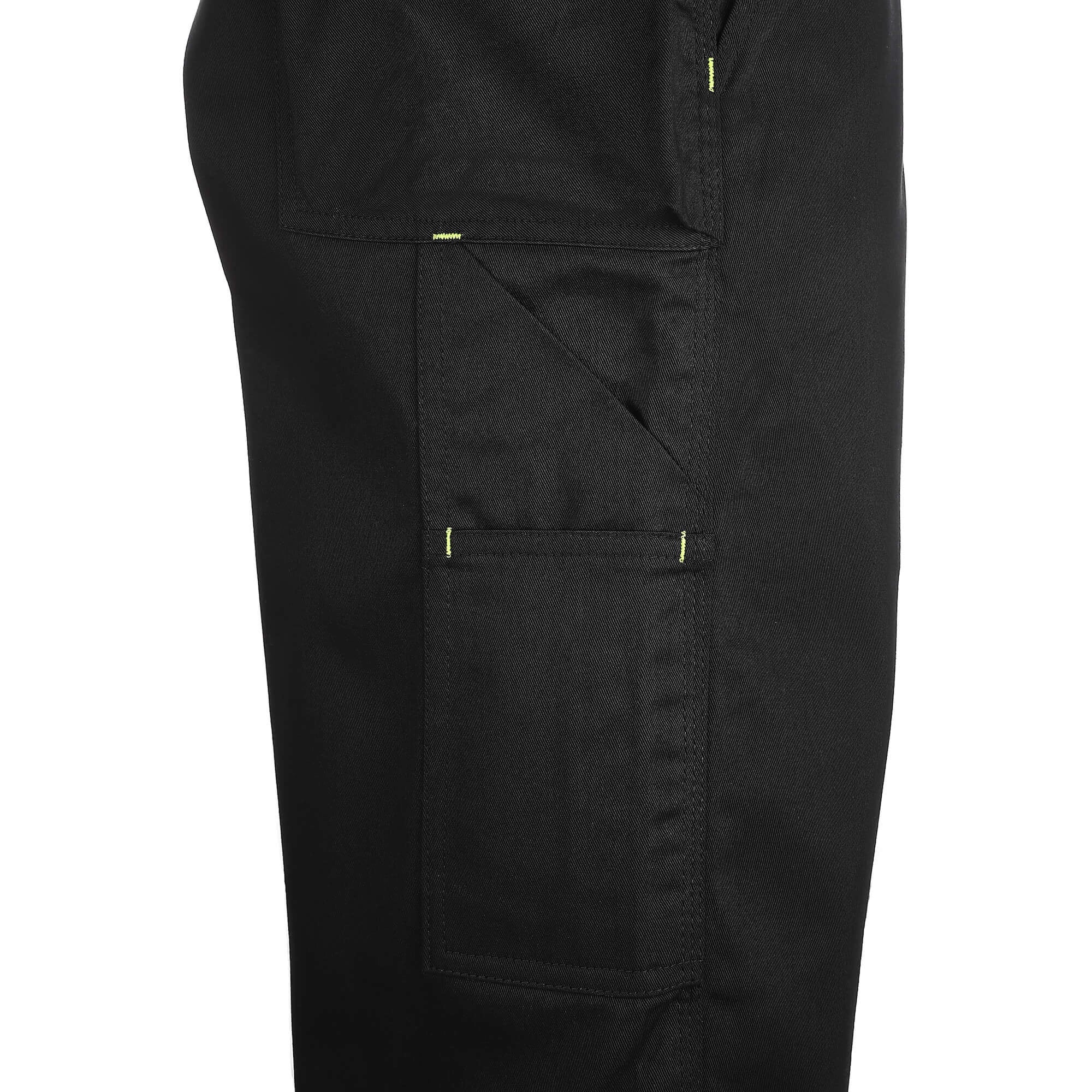 TMG Finesse Work dungarees black - Finesse BIB Trouser-black-07-V2