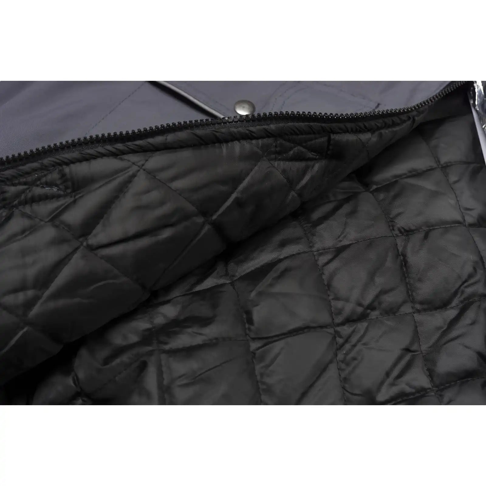 Planam Canvas 320 Winterblouson grau/schwarz S grau/schwarz - Extra Detailbild