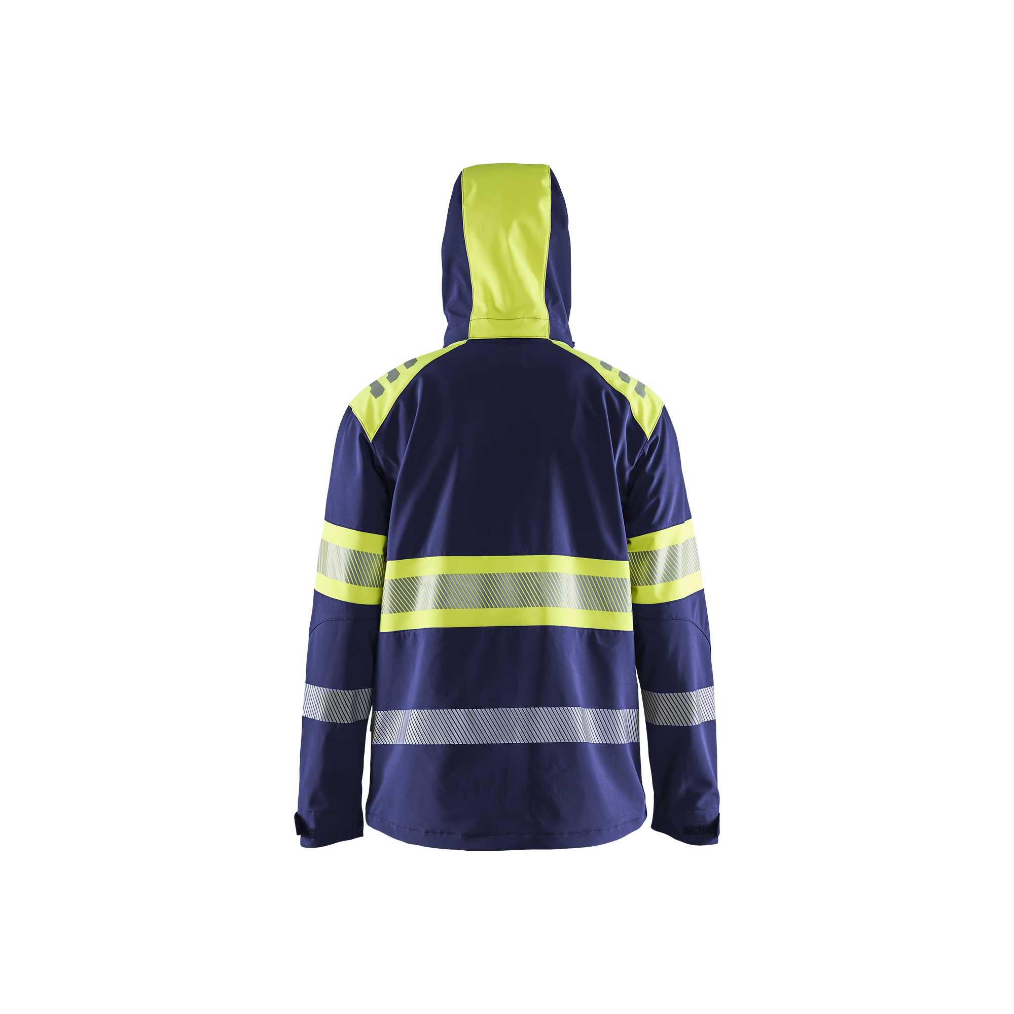 BLAKLADER 44942513 Hi Vis Softshell Jacket Softshell Work Jacket MEN - Waterproof