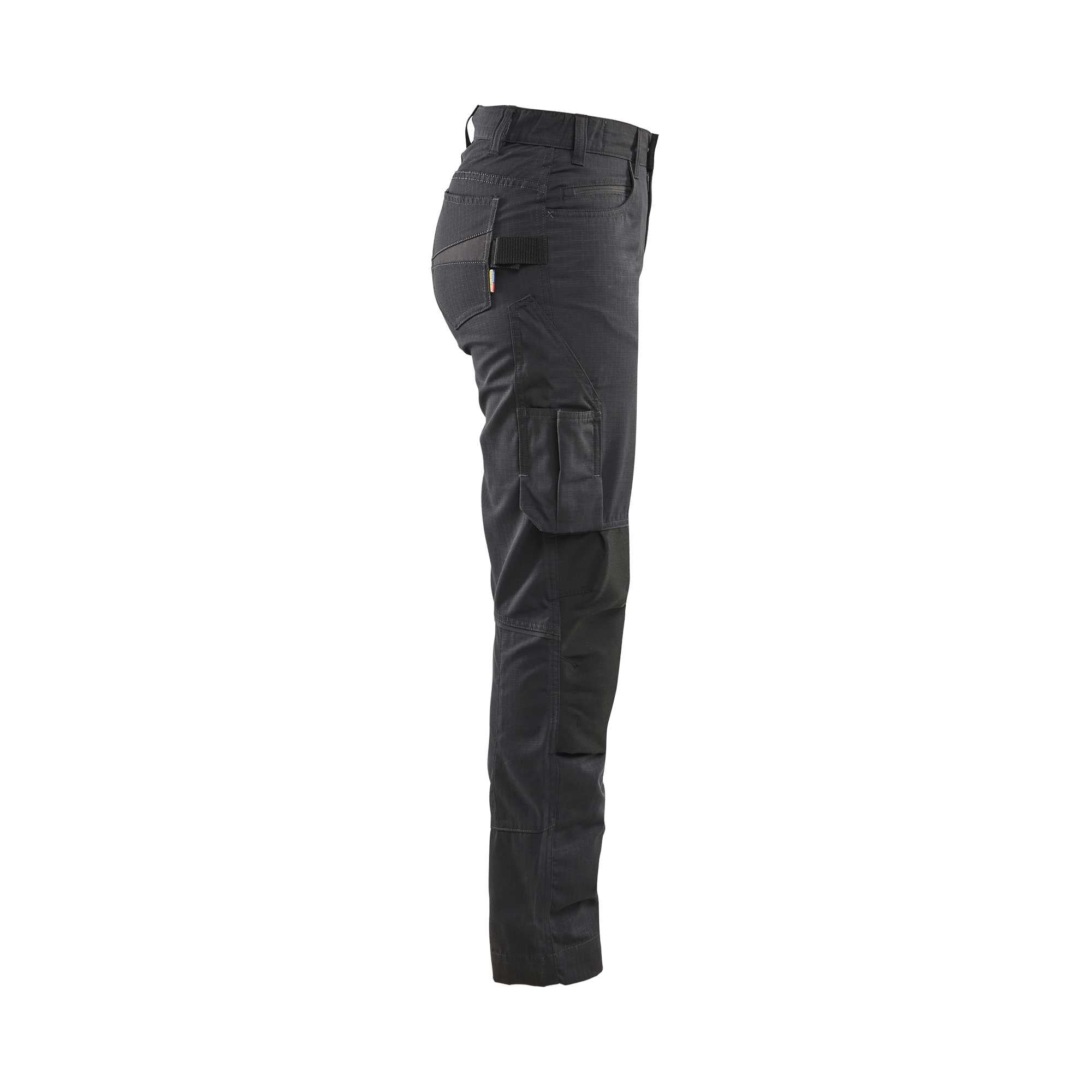 BLAKLADER 71951330 | Dames servicetrousers met stretch Hi Vis Reflecterende Werkbroek Dames - Ripstopstof