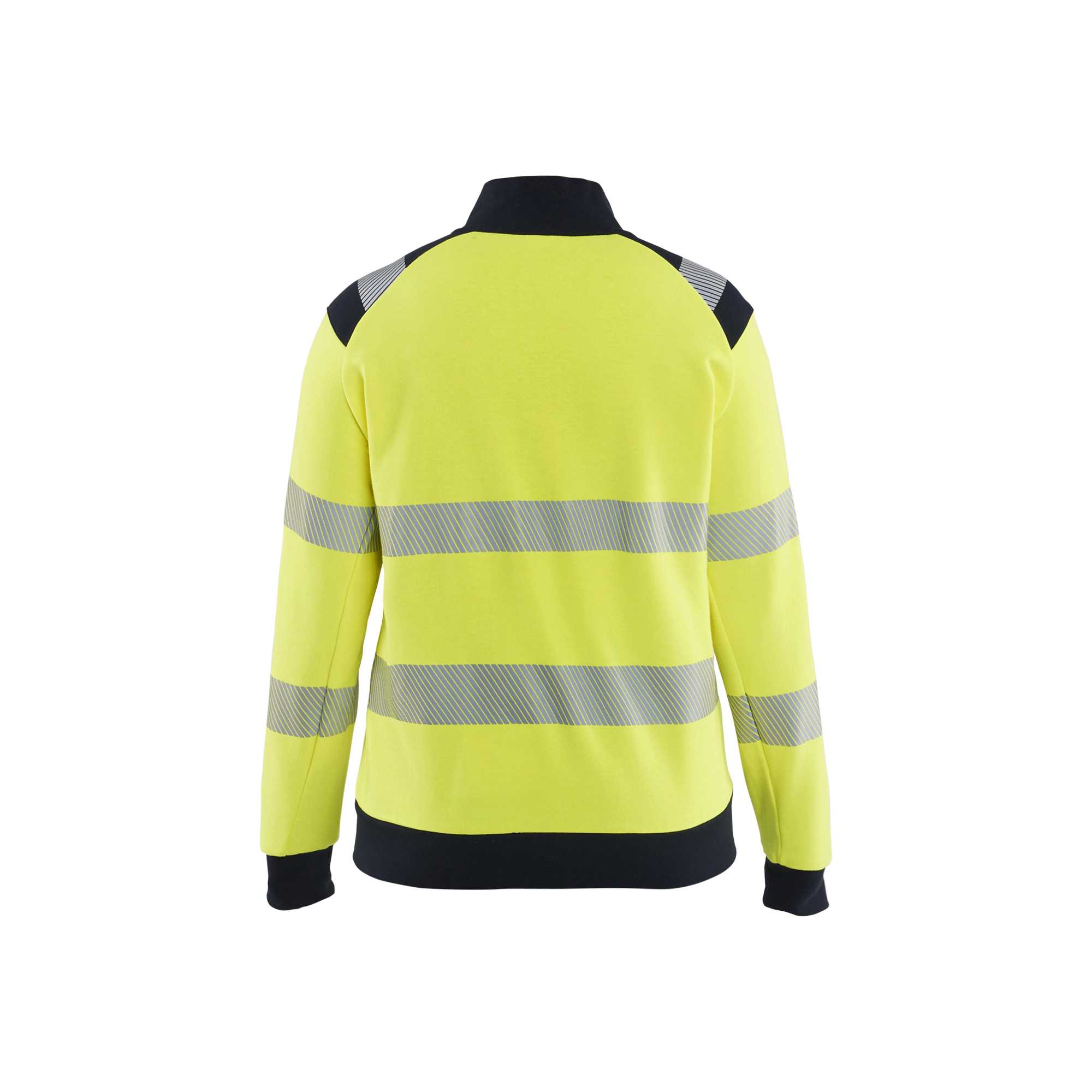 BLAKLADER 34711762 Hi Vis Reflective Full Zip Work Sweatshirt WOMEN - Flame Retardant