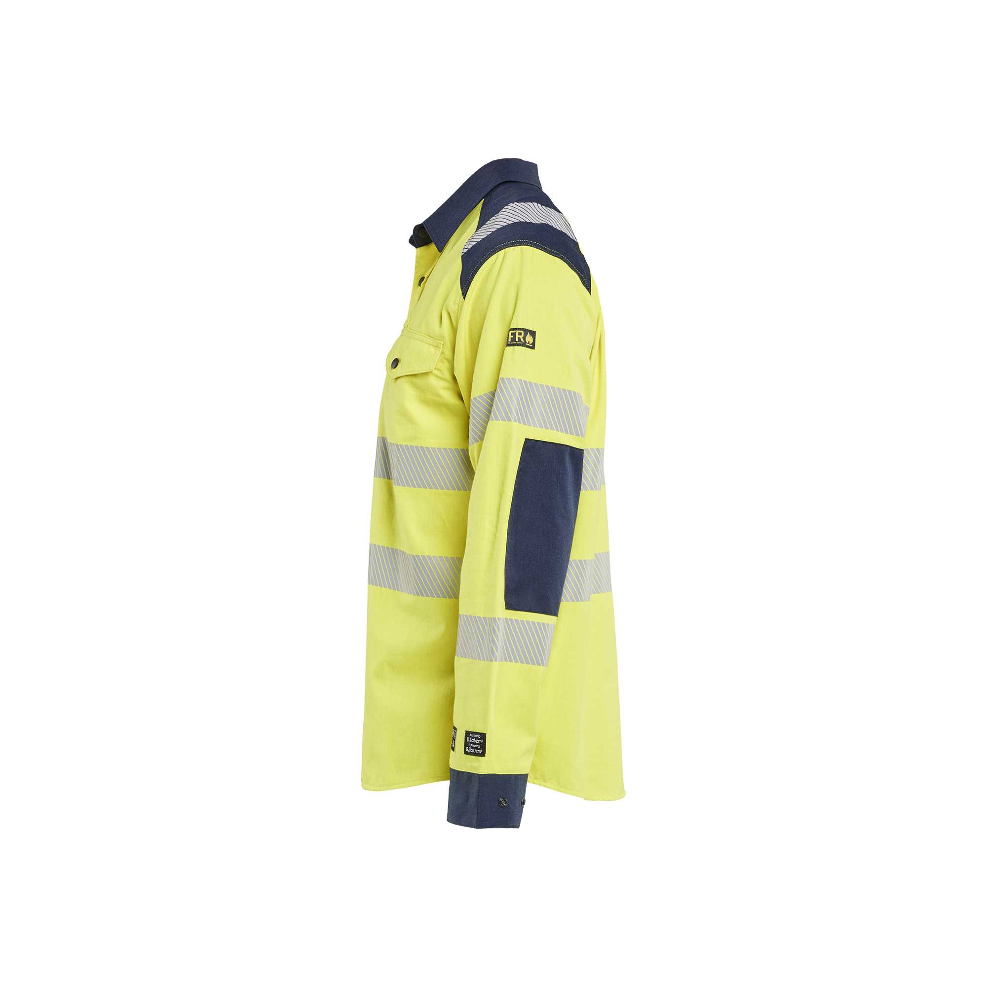 BLAKLADER 32391517 Multinorm shirt Hi Vis Reflective Long Sleeve Work Shirt MEN - Flame Retardant