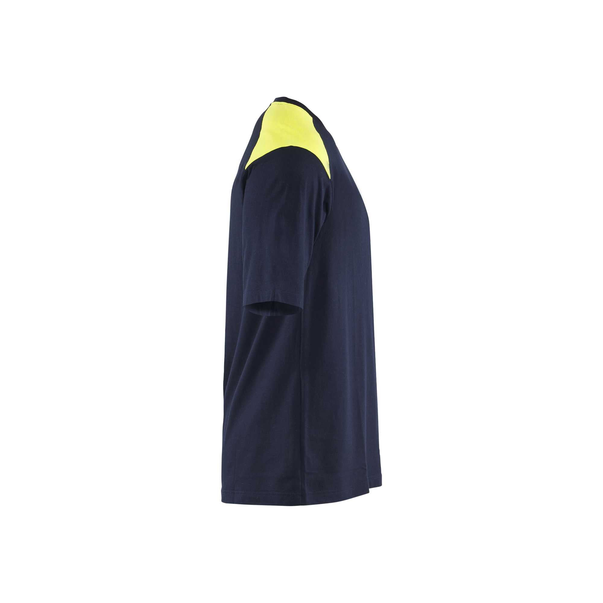 BLAKLADER 34761737 Flame resistant T shirt Hi Vis Reflective Short Sleeve Work T-Shirt MEN - Flame Retardant