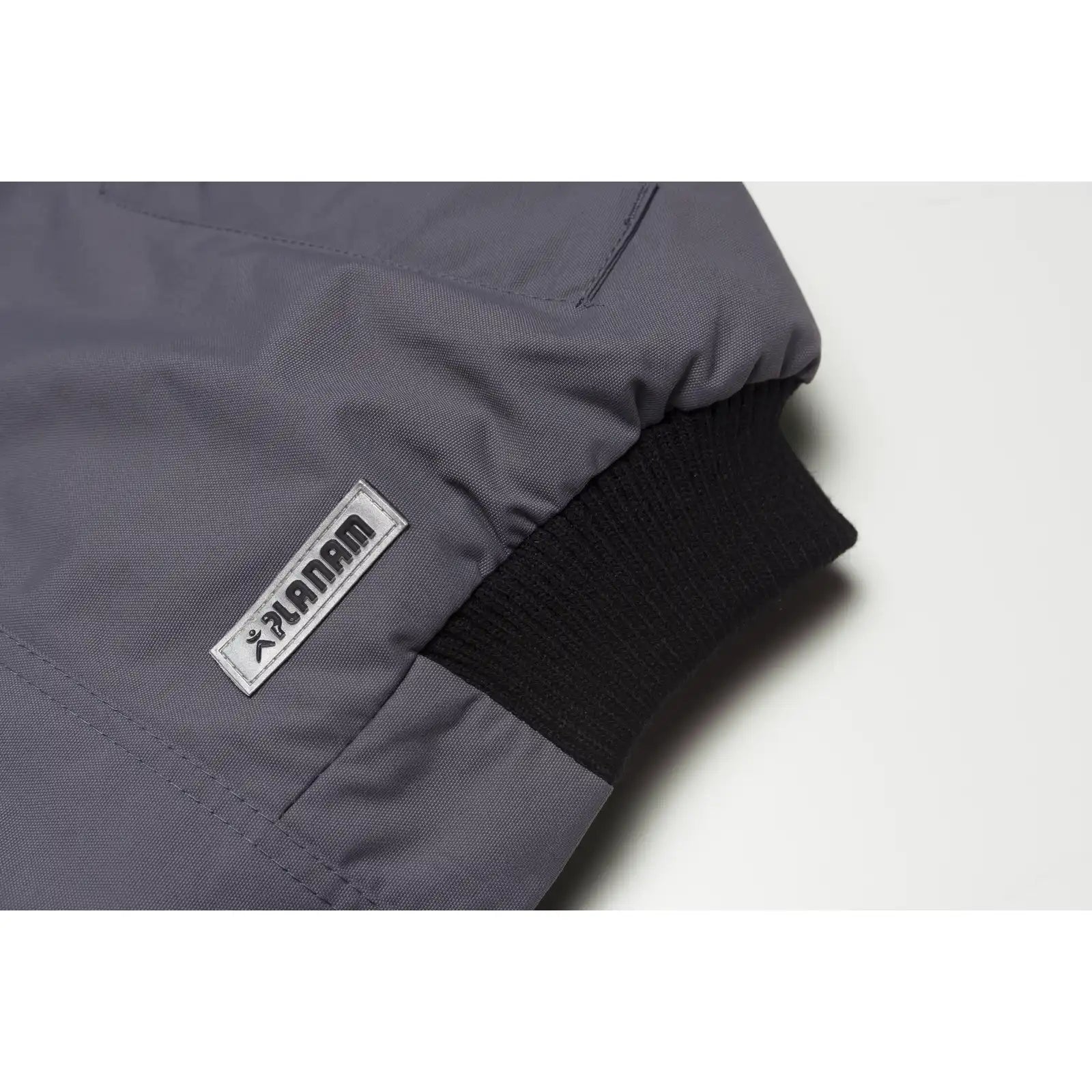 Planam Canvas 320 Winterblouson grau/schwarz S grau/schwarz - Extra Detailbild